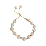 韩国花式珍珠ins风小众设计简约超仙温柔风少女新款手链