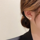 韩国东大门天使翅膀个性气质珍珠耳环耳夹【环保】