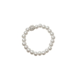 韩国简约珍珠镶钻复古轻奢小众冷淡风时尚个性高级设计感戒指